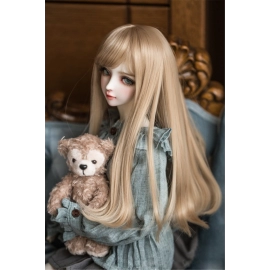 BJD SD wig Suitable for 1/3 1/4 1/6 doll wig high temperature silk Long hair bjd accessories