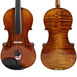 Free Shipping Violin 4/4 Antonio Stradivarius 1715 100% Handmade Oil Varnish With Carbon Fiber Bow And Foam Case FPVN02